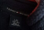 Boys Blue Tommy Hilfiger Zip Jumper