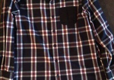 Boys-blue-red-check-shirt