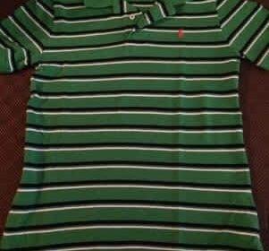 Boys-green-striped-polo-Ralph-Lauren