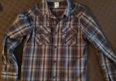 Boys-grey-check-shirt