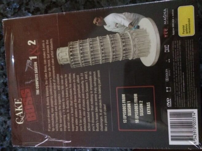 Cake boss DVD Set Series 1 & 2