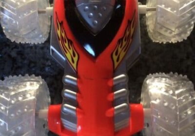Flashing-demon-flip-toy-car