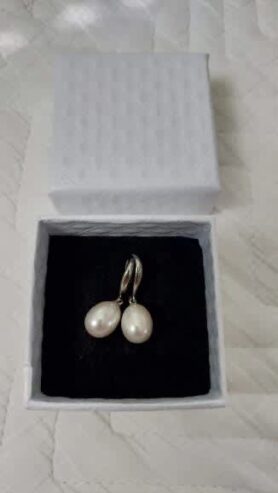 Pearl Earring Freshwater Sterling Silver