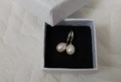 Pearl Earring Freshwater Sterling Silver