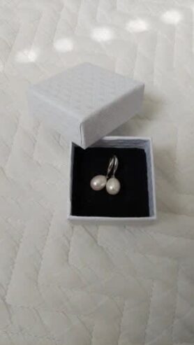 Pearl Earring Freshwater Sterling Silver
