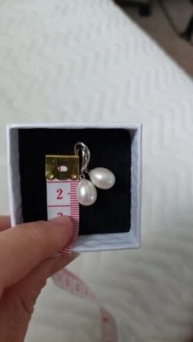Pearl Earring Freshwater Sterling Silver