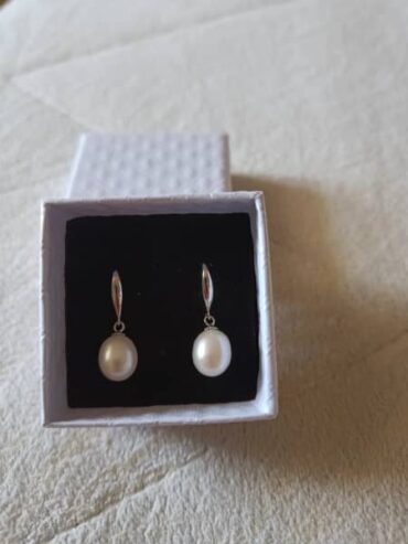 Pearl Earring Freshwater Sterling Silver