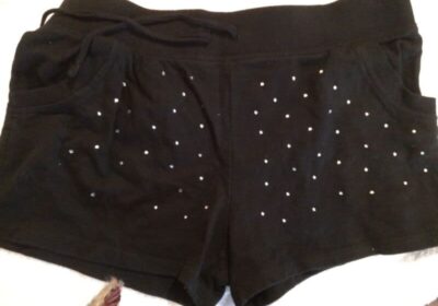 Girls-black-shorts
