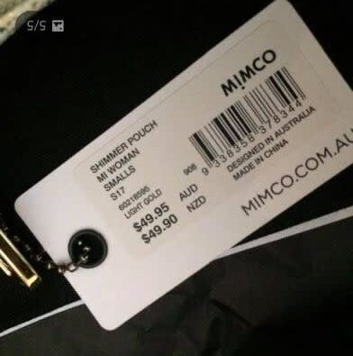 Mimco Gold Coin Purse