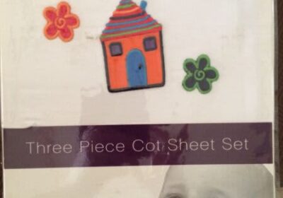 Rainbow-farm-cot-sheet-set