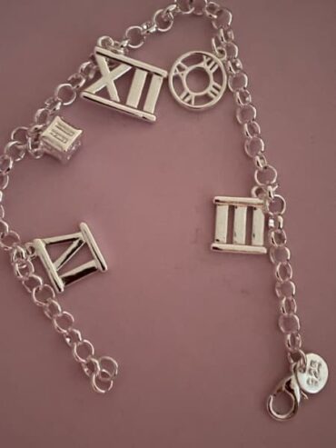 Sterling Silver Charm Bracelet