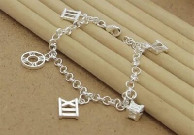 Sterling-silver-charm-bracelet
