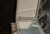 Swarovski crystal compact mirror