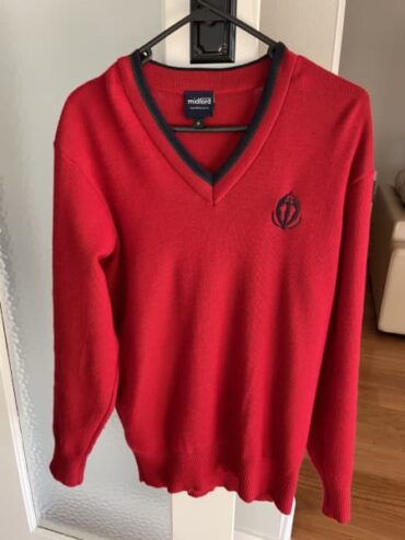 The McDonald college red sweater