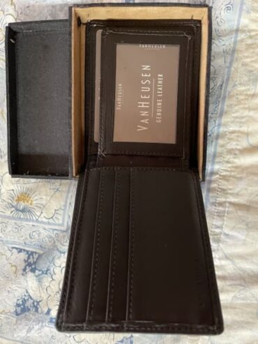 Van Heusen Brown Leather Wallet