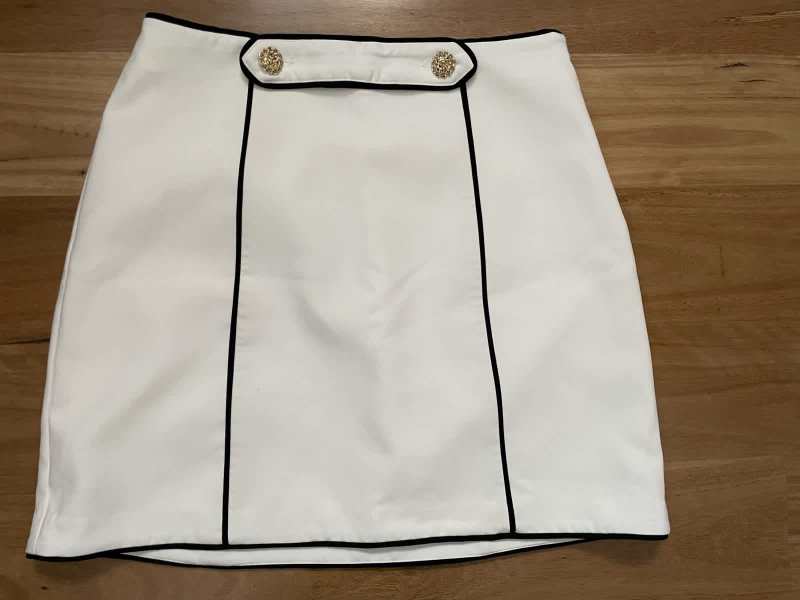 Portmans Ladies White Lined Skirt