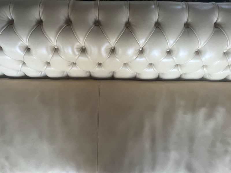 Rare Baxter Italian Diana Chesterfield, Upholstered Tuscany Leather
