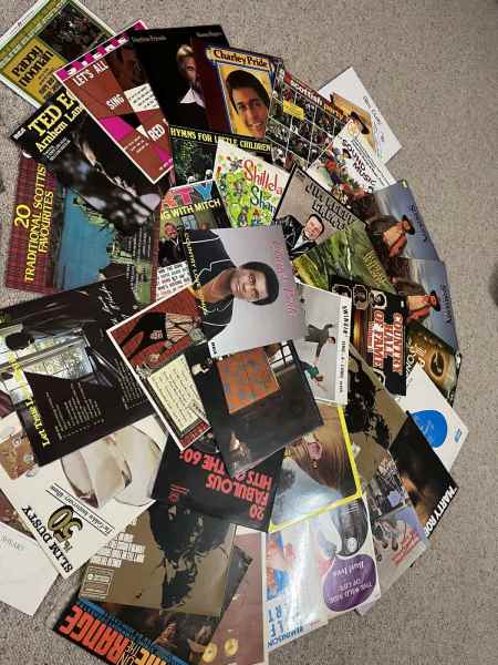 RECORDS ,VINTAGE + STEREO