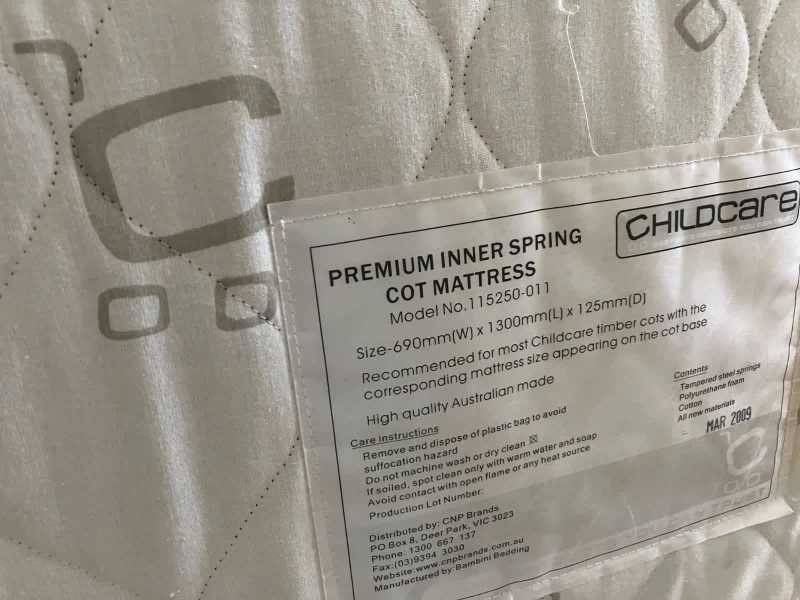 Baby Cot and Change Table – Gro-years brand