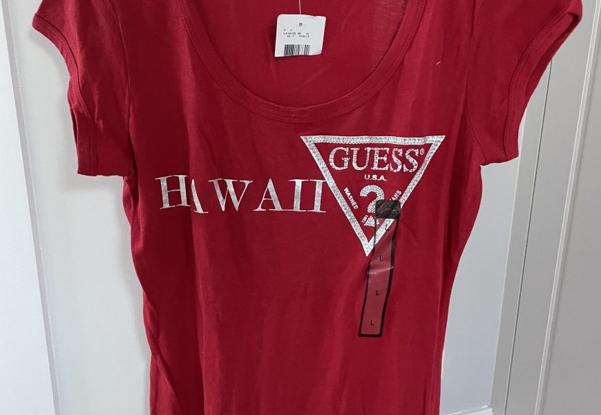 Guess Hawaii Red T-Shirt