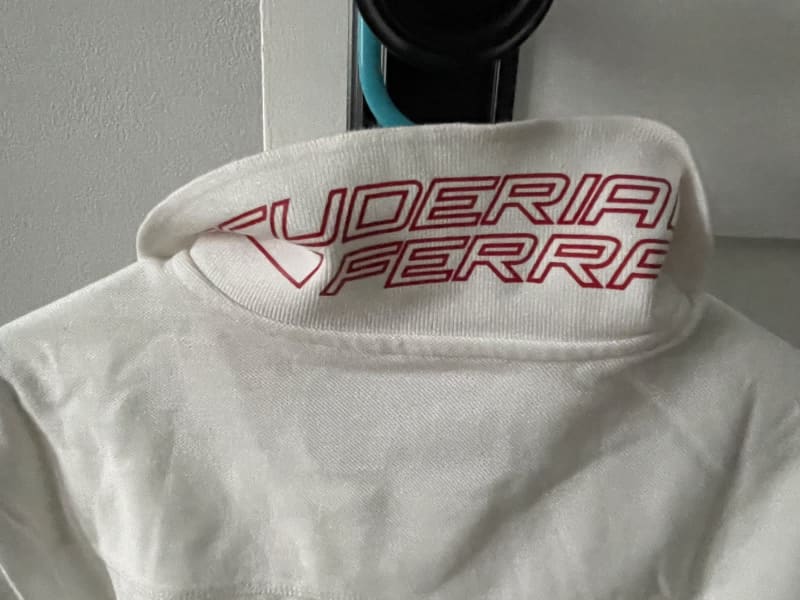 Scuderia Ferrari Mens Polo Top