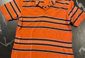 Boys Tommy Hilfiger Orange Polo