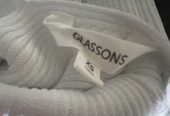 Glassons White Knit Dress