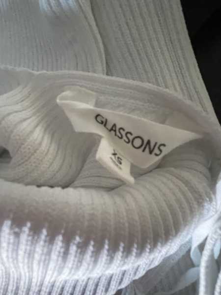 Glassons White Knit Dress