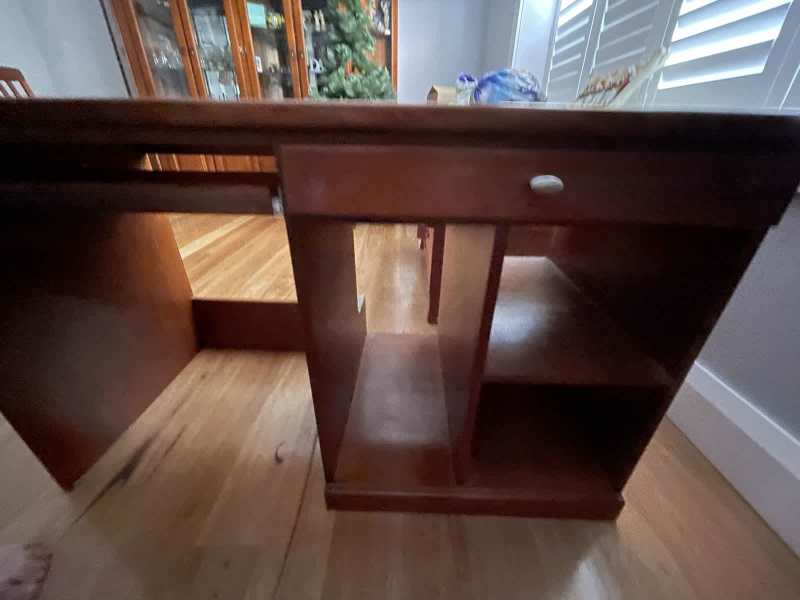 Timber Study Desk