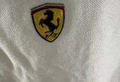 Scuderia Ferrari Mens Polo Top