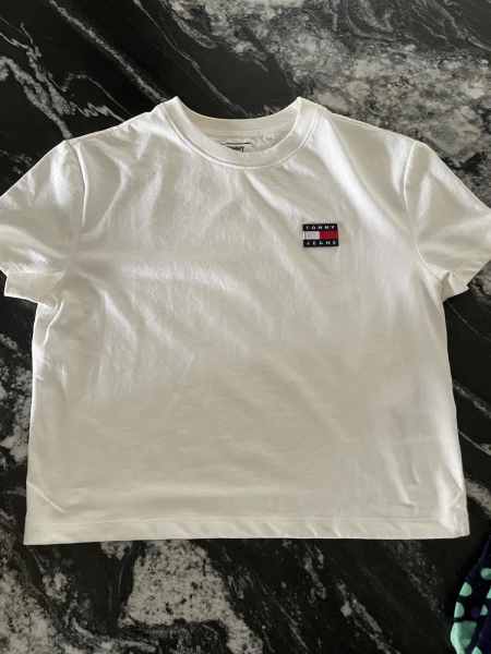 Ladies White Tommy Hilfiger T-shirt