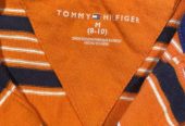 Boys Tommy Hilfiger Orange Polo