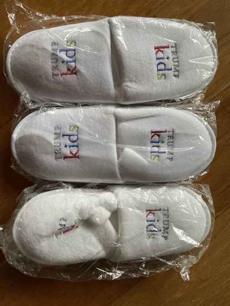 Kids Trump Hotel Slippers