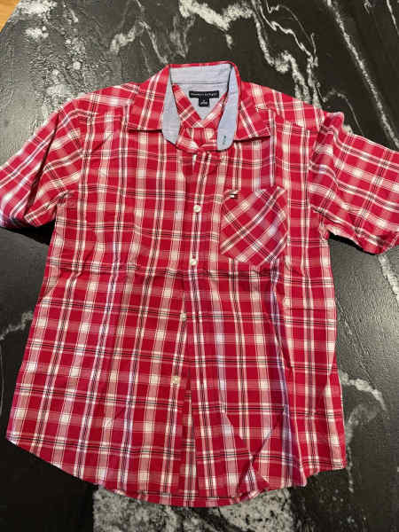 Tommy Hilfiger Boys Red Shirt