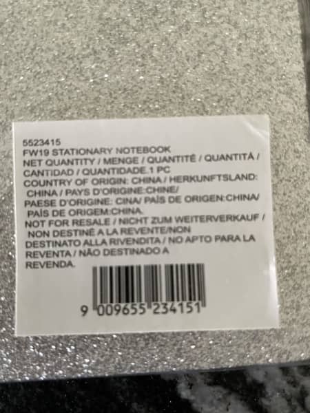 Swarovski Notebook