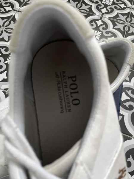 Polo Ralph Lauren White Shoes