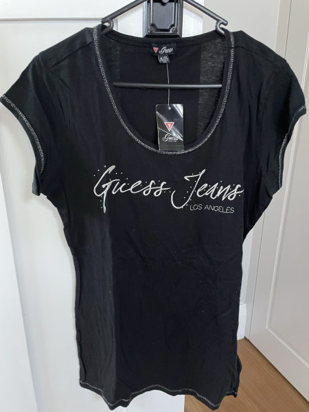 Guess Ladies Black LA T-Shirt