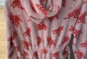 Girls Butterfly Robe Dressing Gown
