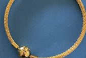 Gold Plated Sterling Silver Bracelet