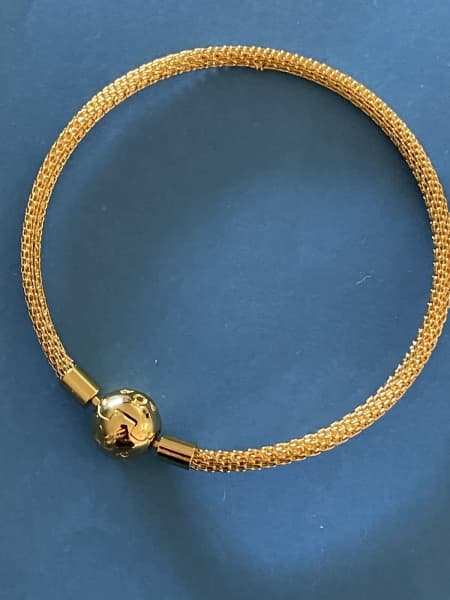 Gold Plated Sterling Silver Bracelet