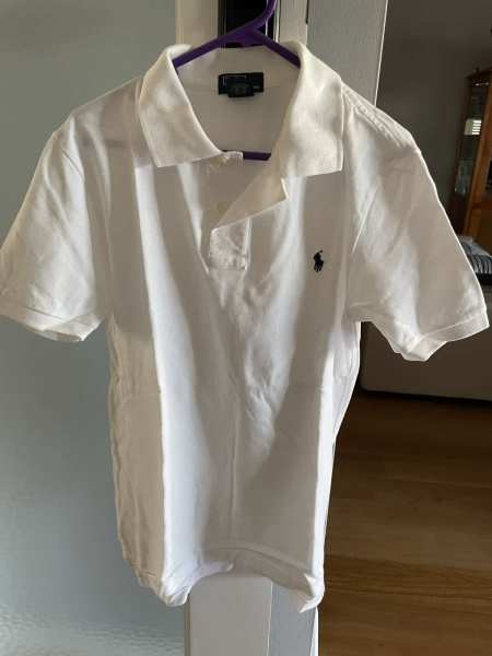 Boys Polo Ralph Lauren White Polo