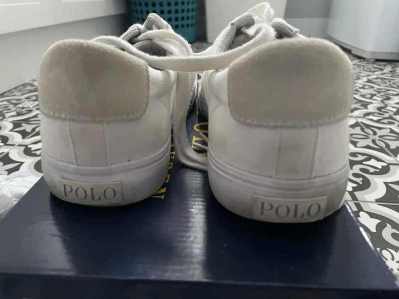 Polo Ralph Lauren White Shoes