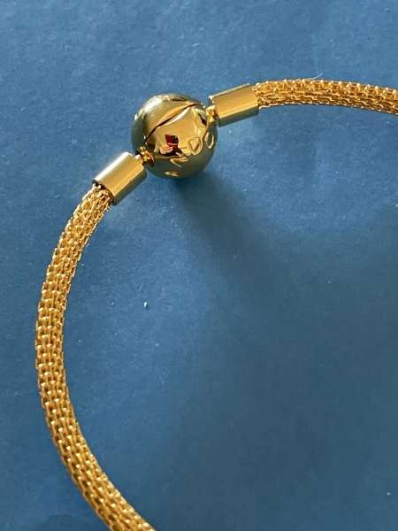 Gold Plated Sterling Silver Bracelet