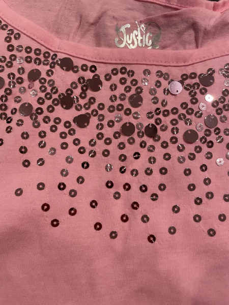 Girls Pink Justice T-Shirt