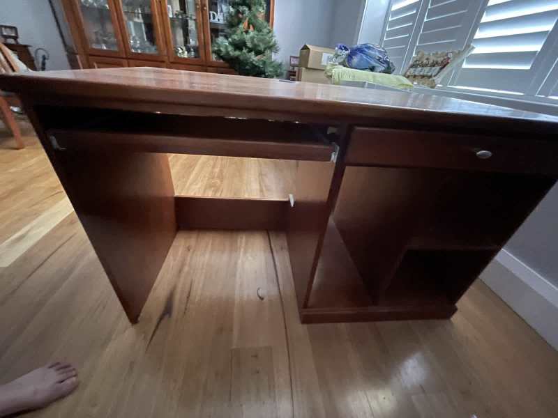 Timber Study Desk
