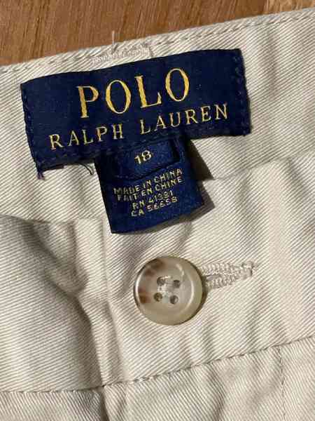 Boys Cream Polo Ralph Lauren Chinos