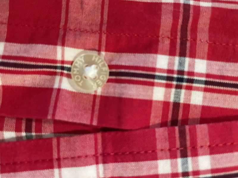 Tommy Hilfiger Boys Red Shirt