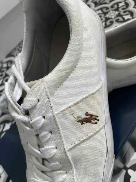 Polo Ralph Lauren White Shoes
