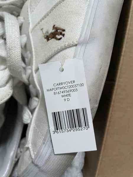 Polo Ralph Lauren White Shoes