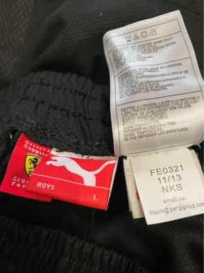 Puma Ferrari Boys Shorts